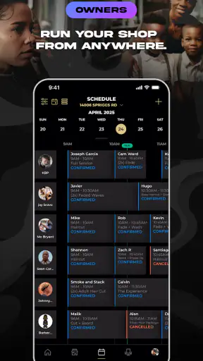 theCut: Barbershop Booking screenshot
