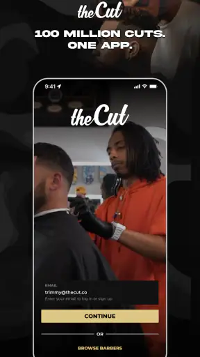 theCut: Barbershop Booking screenshot