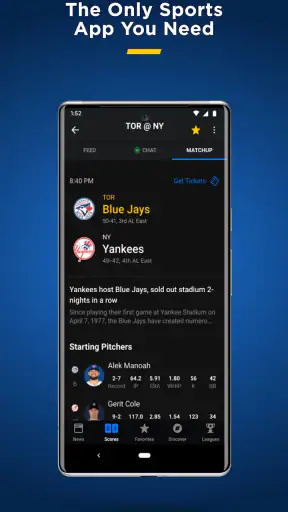 theScore: Sports News & Scores screenshot