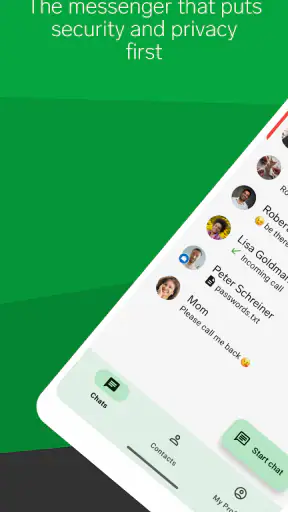 Threema. The Secure Messenger screenshot