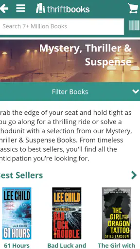 ThriftBooks: New & Used Books screenshot
