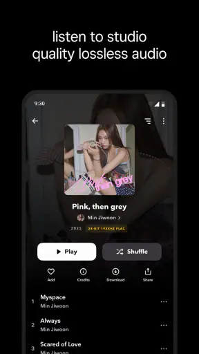 TIDAL Music: HiFi sound screenshot