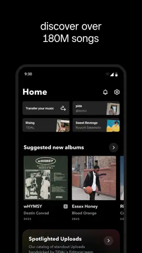 TIDAL Music: HiFi sound screenshot