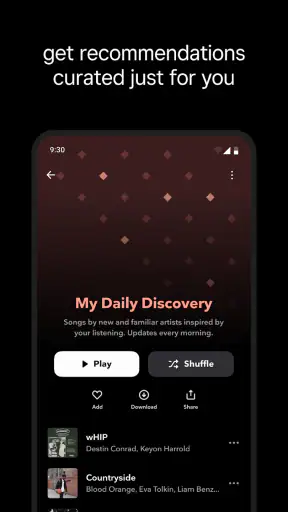 TIDAL Music: HiFi sound screenshot