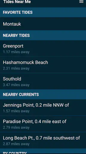 Tides Near Me screenshot