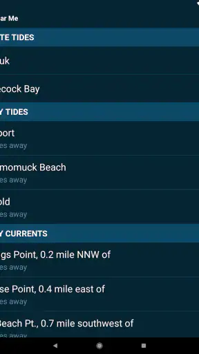 Tides Near Me screenshot