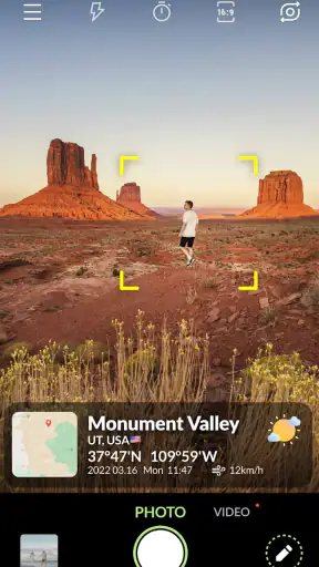 Timestamp Camera, Auto GPS Cam screenshot