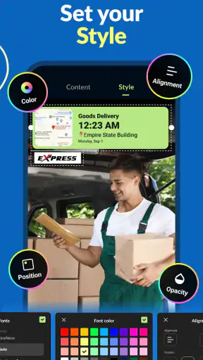 Timestamp Camera, Auto GPS Cam screenshot
