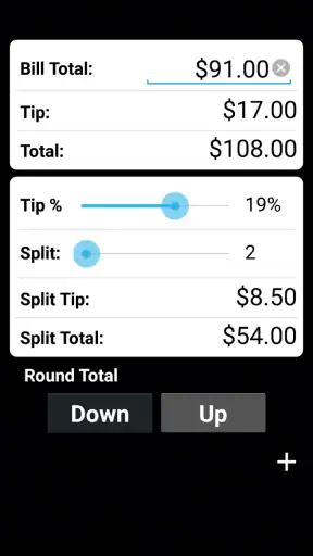 Tip Calculator screenshot