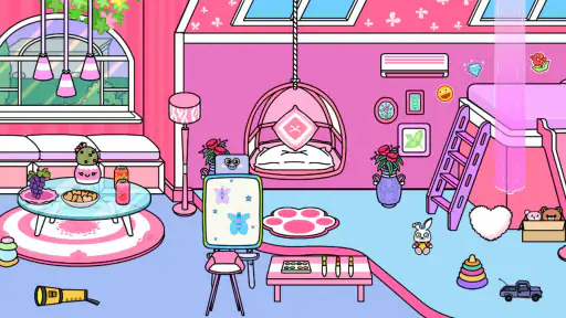 Tizi Town - Pink Home Decor screenshot