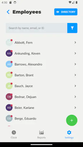 Toolr: Time Clock Calculator screenshot
