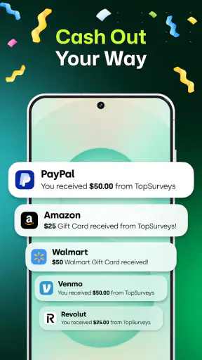 TopSurveys: Paid Surveys App screenshot