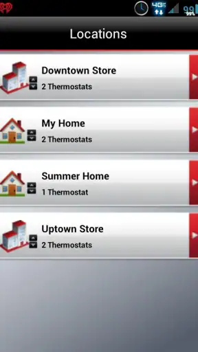 Total Connect Comfort screenshot