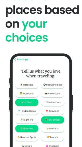 Tourist: AI Trip Planner screenshot