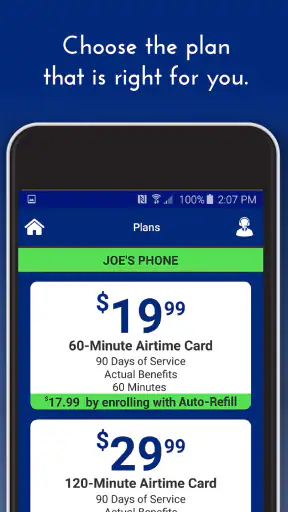 TracFone My Account screenshot