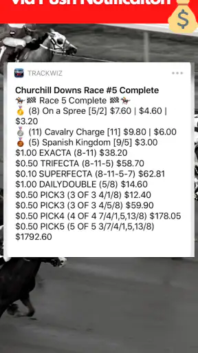 TrackWiz : Horse Racing Picks screenshot