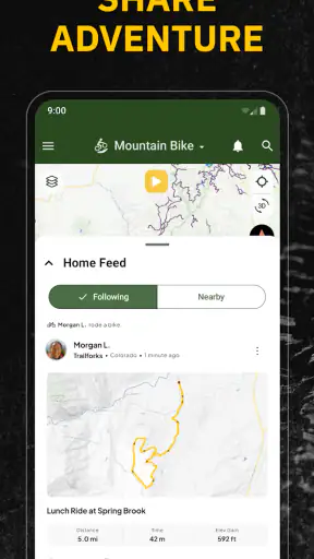Trailforks screenshot