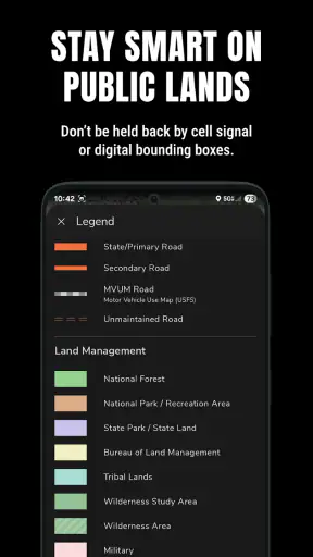 Trails Offroad: Offline Maps screenshot