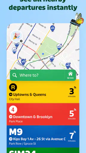 Transit • Subway & Bus Times screenshot