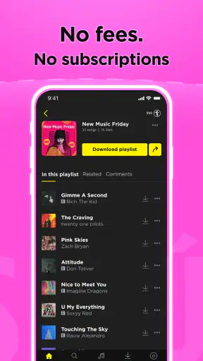 TREBEL: Music, MP3 & Podcasts screenshot