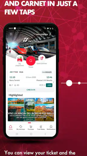 Trenitalia screenshot