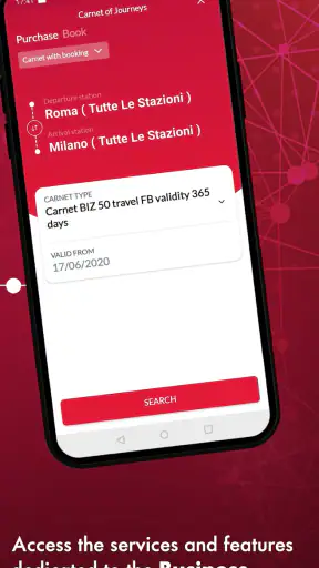 Trenitalia screenshot