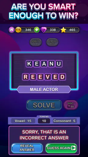 Trivia Puzzle Fortune Word Fun screenshot