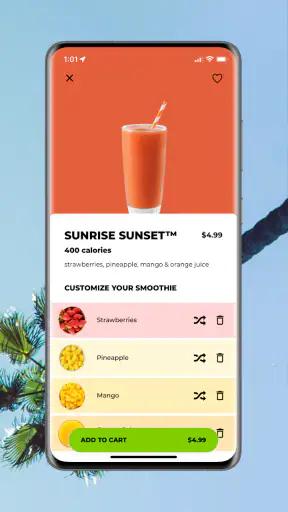 Tropical Smoothie Cafe screenshot