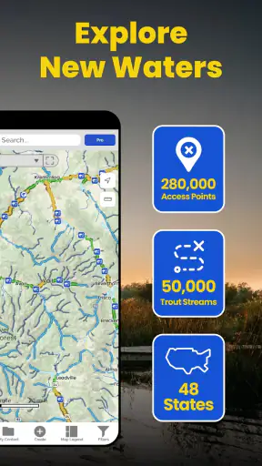 TroutRoutes: Trout Fishing App screenshot
