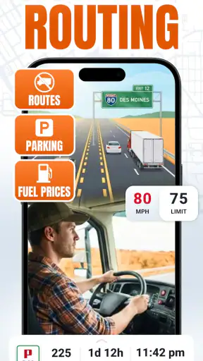 Trucker Guide: Truck Stops screenshot