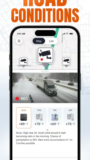 Trucker Guide: Truck Stops screenshot