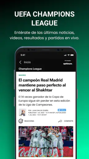 TUDN: TU Deportes Network screenshot