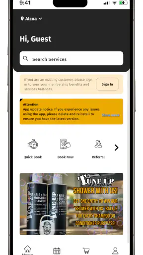 Tune Up, The Manly Salon screenshot