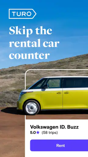 Turo — Car rental marketplace screenshot