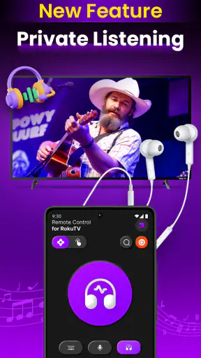TV Remote Control for RokuTV screenshot