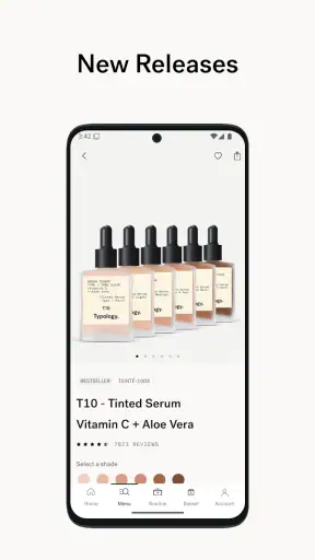 Typology Paris - Skincare screenshot