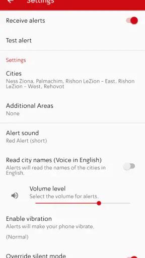 Tzofar - Red Alert | צופר screenshot