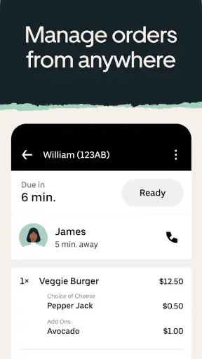 Uber Eats Orders screenshot