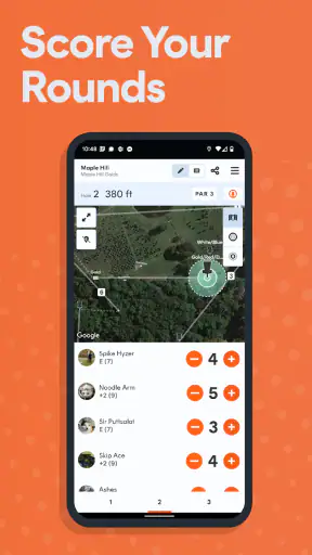 UDisc Disc Golf App screenshot