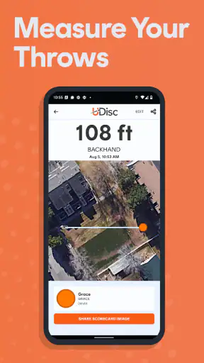 UDisc Disc Golf App screenshot