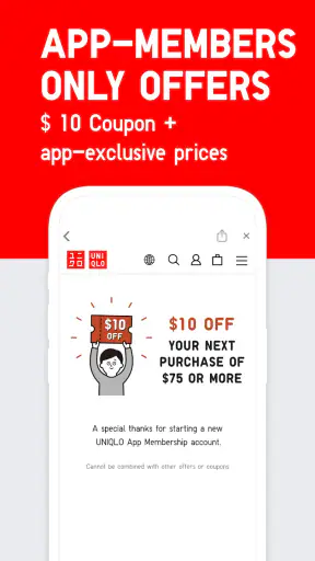 UNIQLO US - Clothes Shopping screenshot