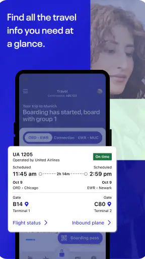 United Airlines screenshot