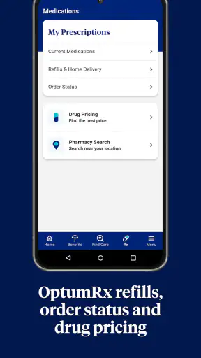 UnitedHealthcare screenshot
