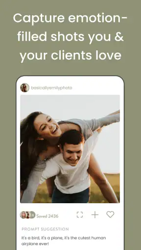 Unscripted Photography Posing screenshot