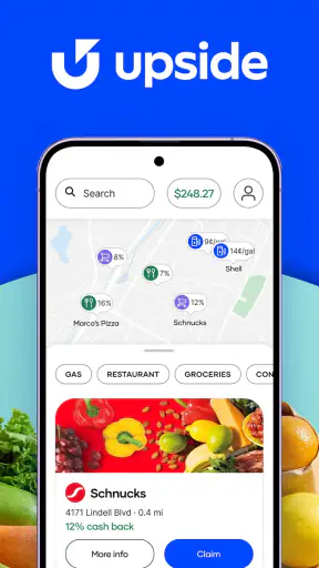 Upside: Cash Back - Gas & Food screenshot
