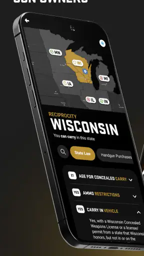 USCCA Concealed Carry App screenshot