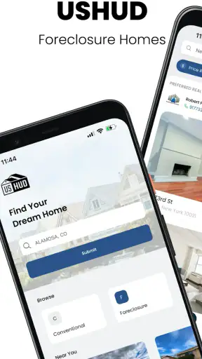 USHUD Foreclosure Home Search screenshot