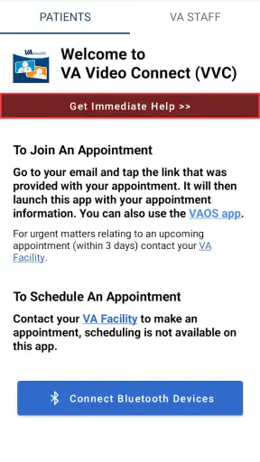 VA Video Connect screenshot