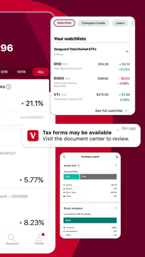 Vanguard: Save, Invest, Retire screenshot