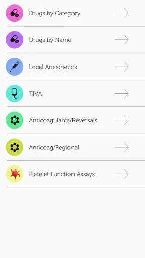 Vargo Anesthesia Mega App screenshot